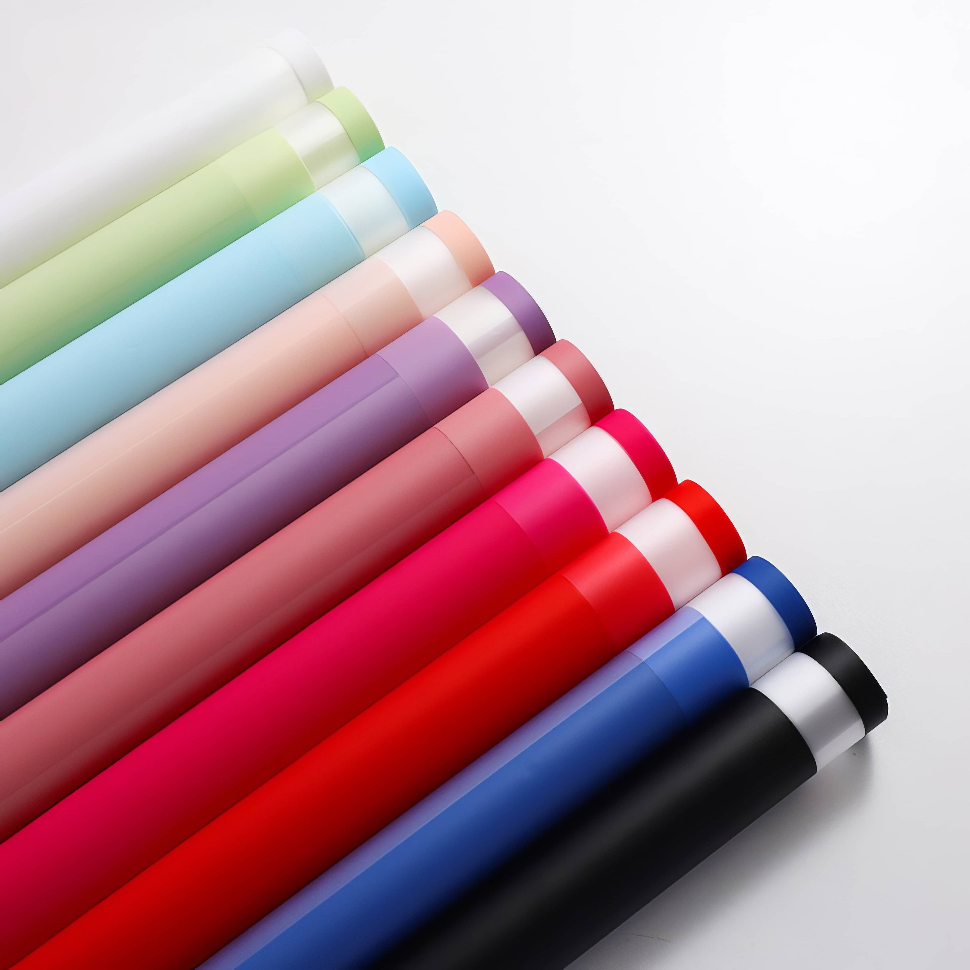 Pastel Crystal Fade Double-Edge Bouquet & Gift Wrap