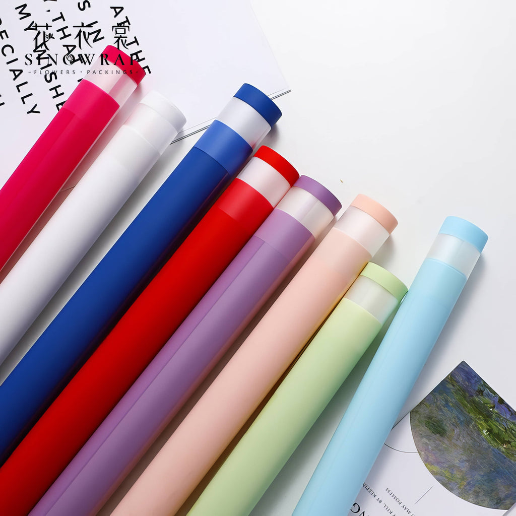 Pastel Crystal Fade Double-Edge Bouquet & Gift Wrap