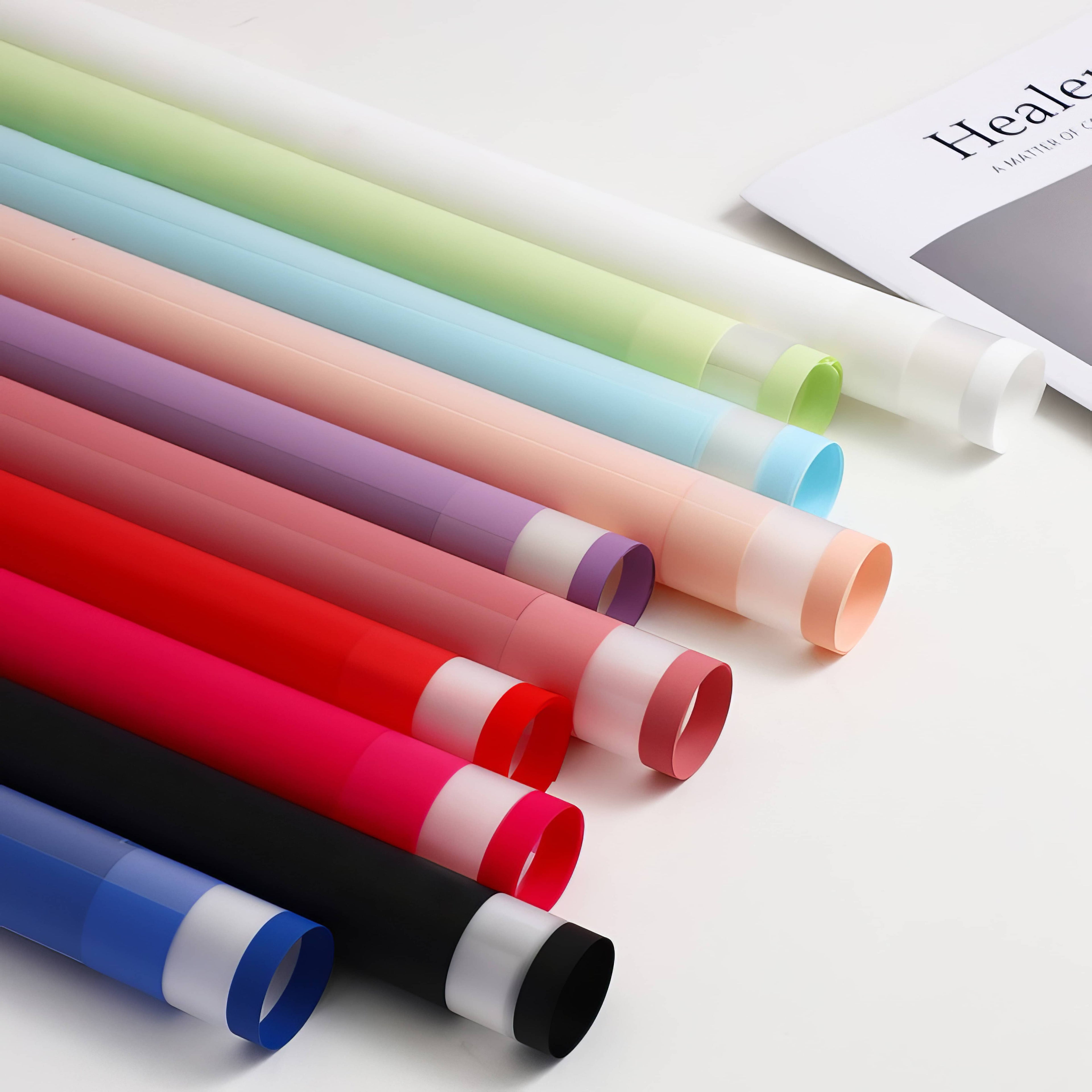 Pastel Crystal Fade Double-Edge Bouquet & Gift Wrap