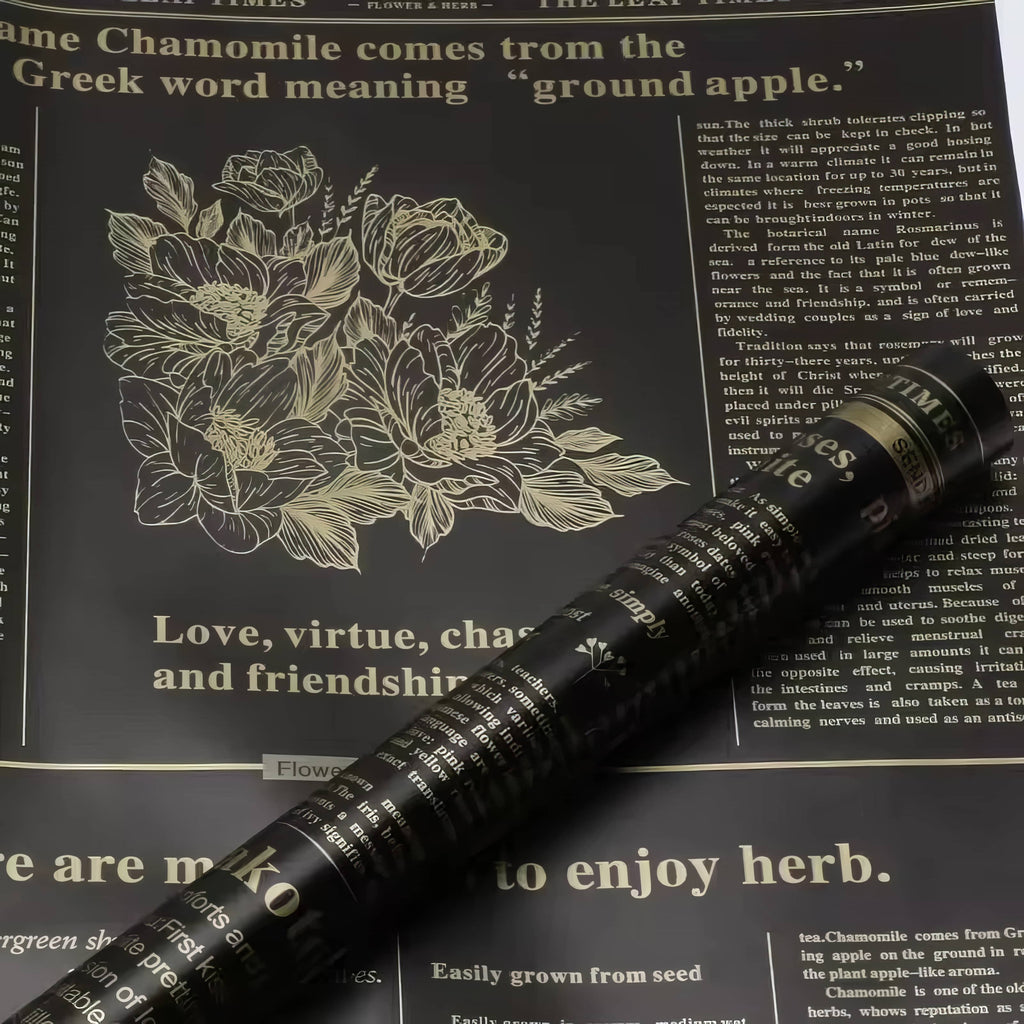 Botanical News Elegance Bouquet & Gift Wrap