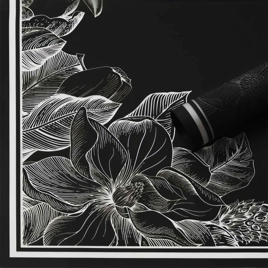 Floral Frame Bouquet & Gift Wrap