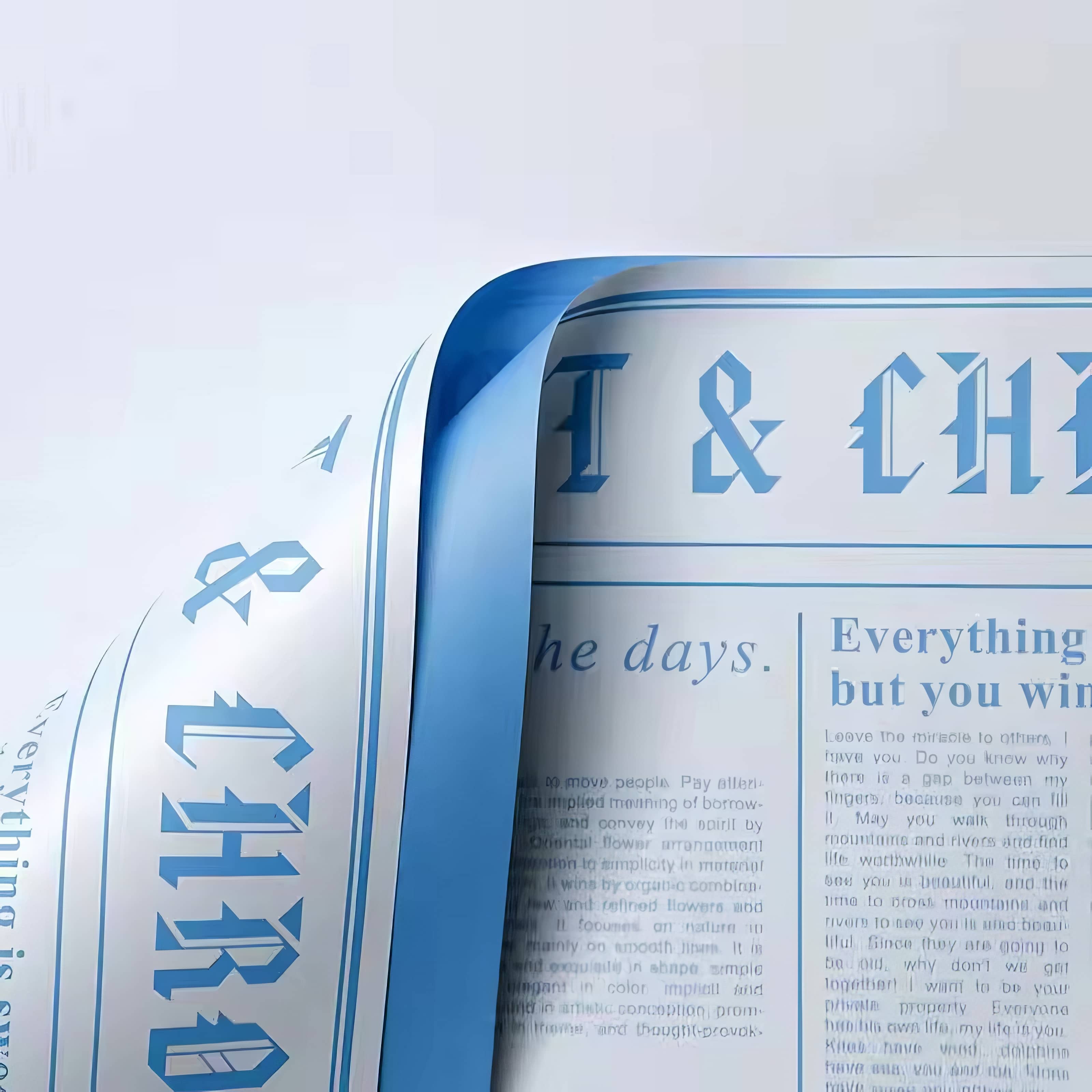 Floral News Chronicle Bouquet & Gift Wrap