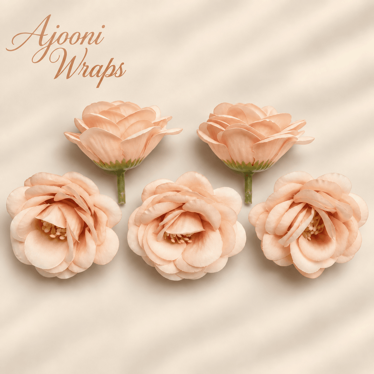 Premium Camellia Floral Head