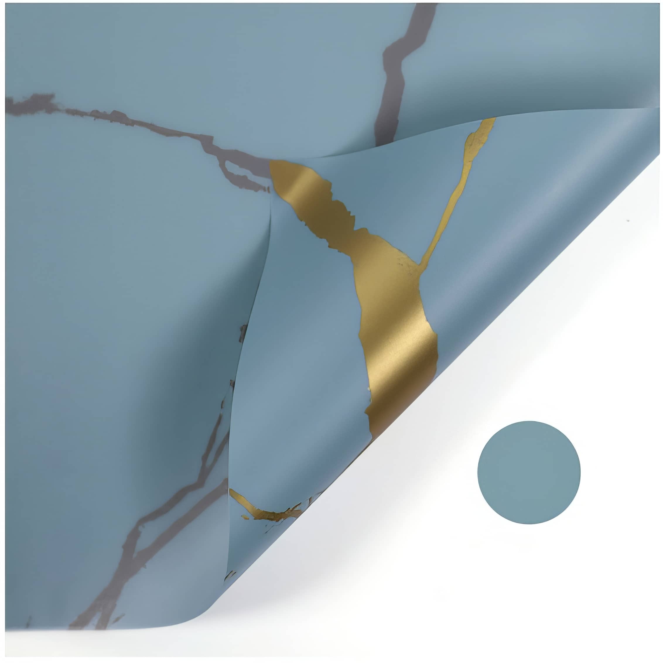 Golden Vein Elegance Bouquet & Gift Wrap