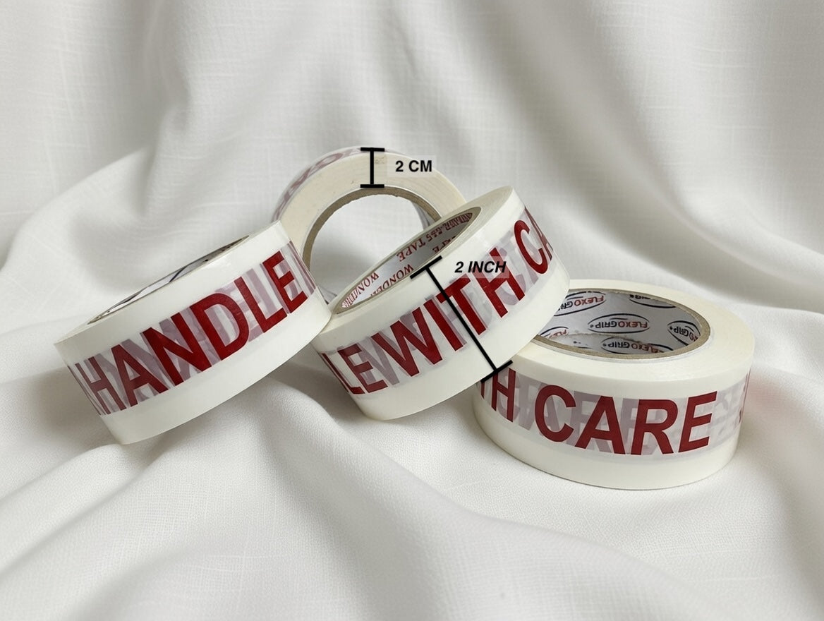 Handle With Care Warning Tape