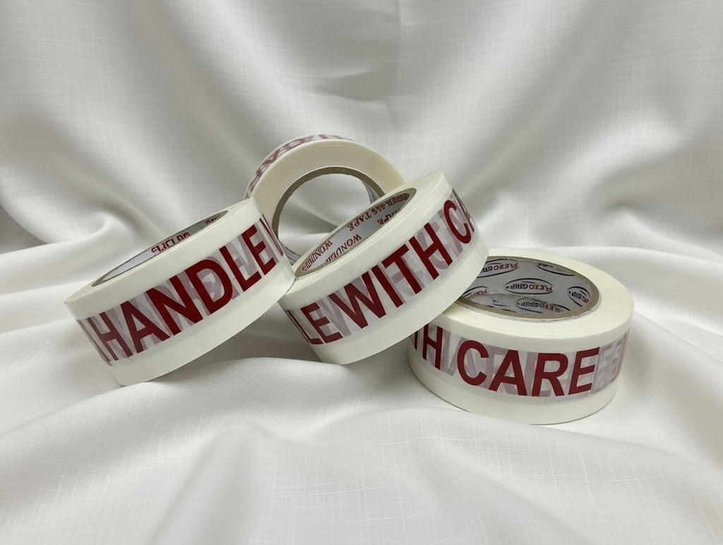 Handle With Care Warning Tape