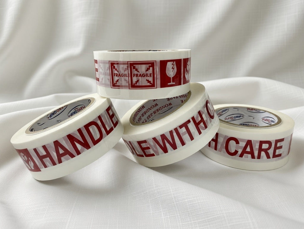 Handle With Care Warning Tape