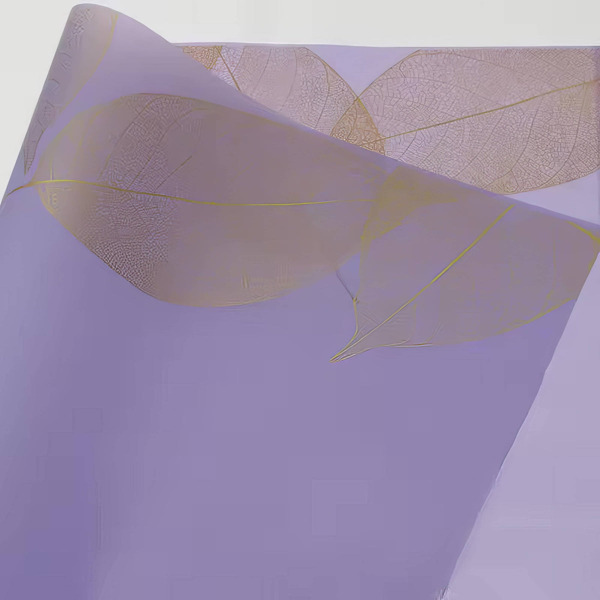 Premium Golden Leaf Floral  Bouquet & Gift Wrap