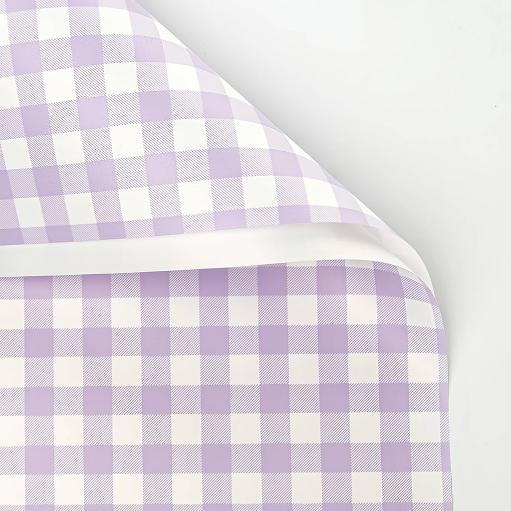 Pastel Check Bouquet &amp; Gift Wrap