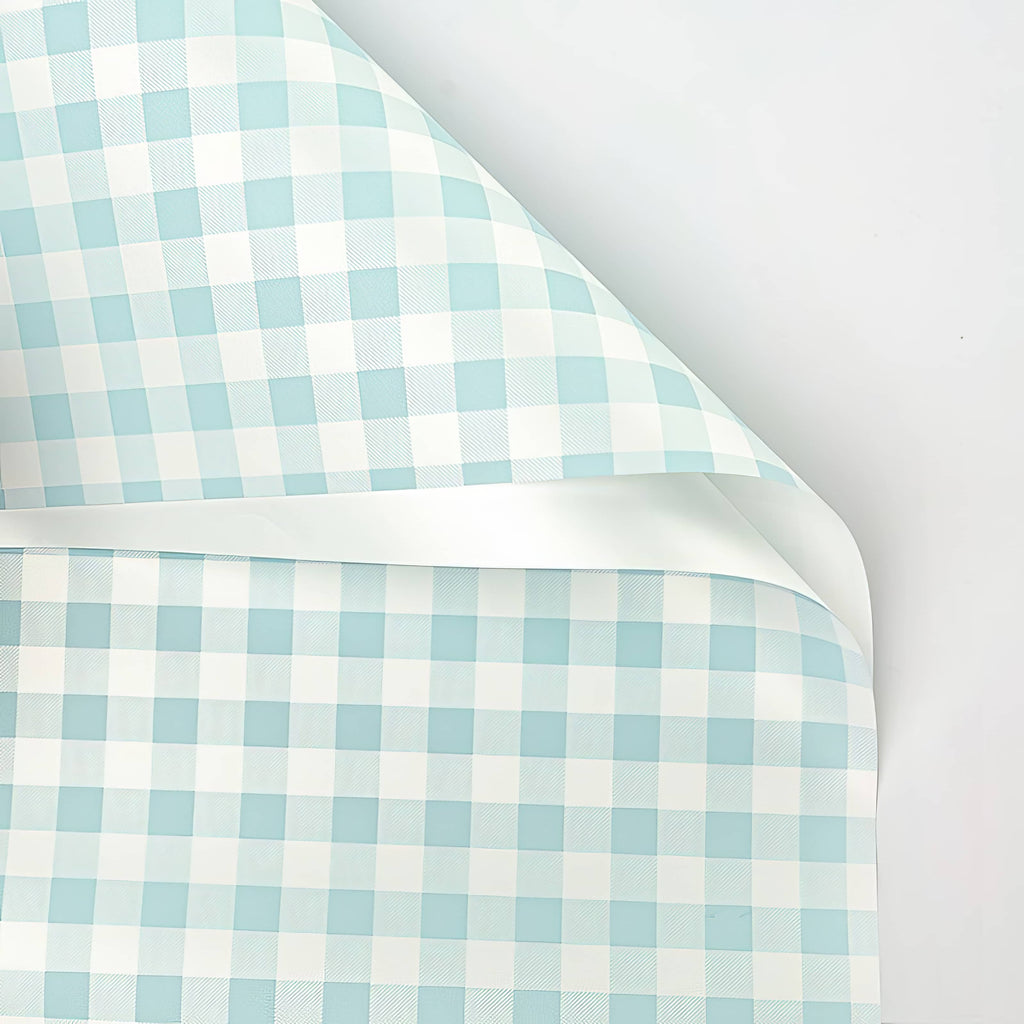 Pastel Check Bouquet &amp; Gift Wrap