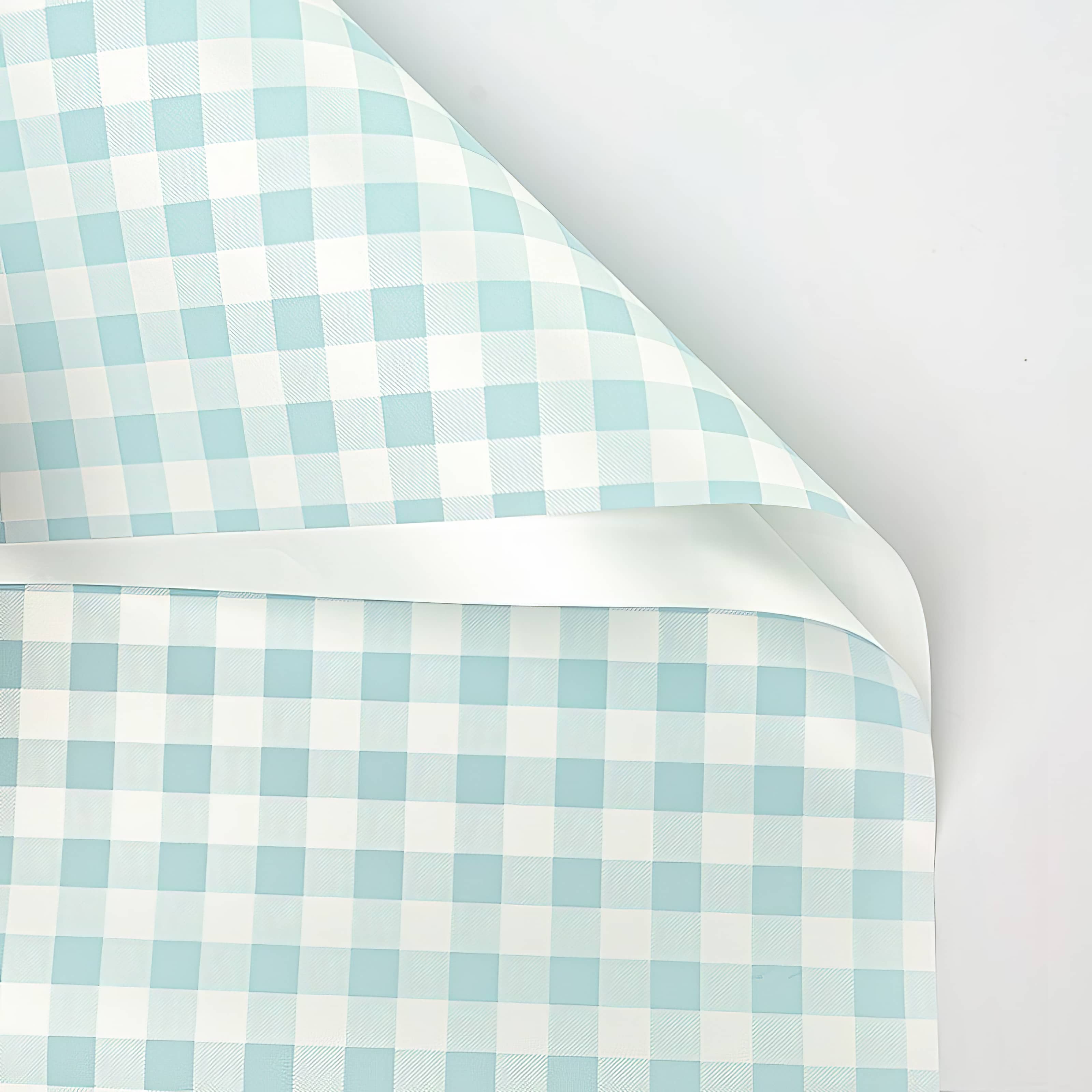 Pastel Check Bouquet &amp; Gift Wrap
