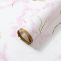 Marble Luxe Goldline Bouquet & Gift Wrap