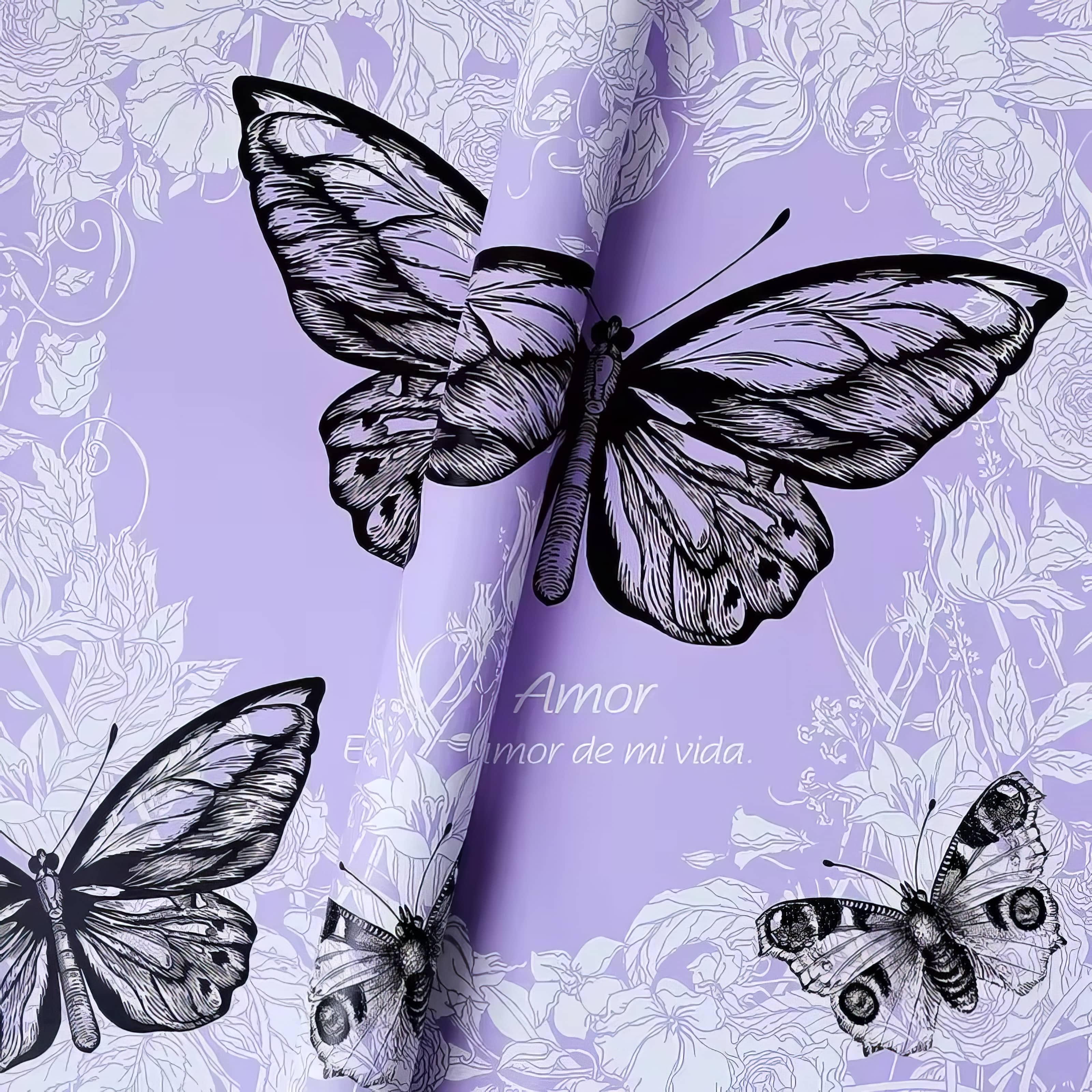 Amor Butterfly Bouquet & Gift Wrap