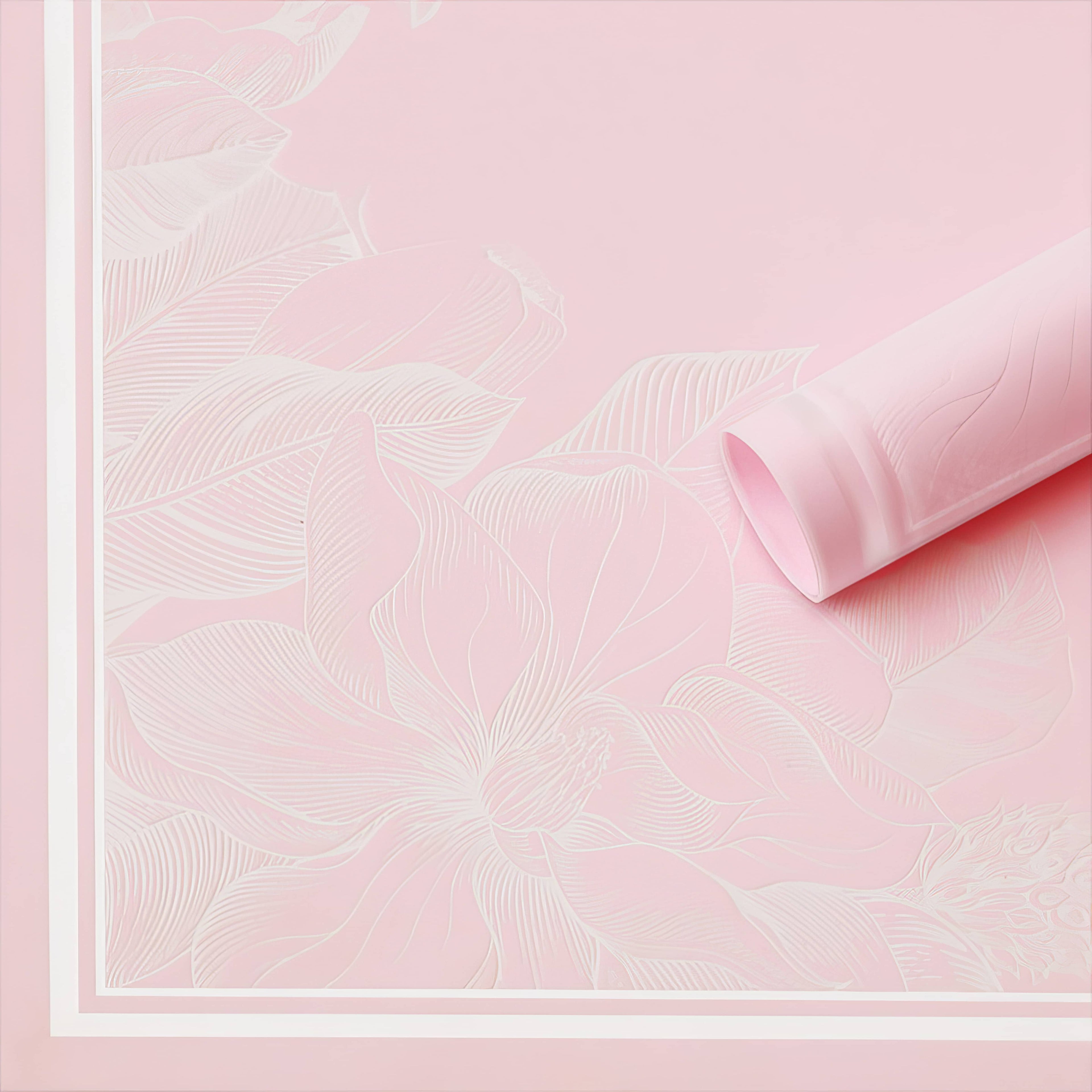 Floral Frame Bouquet & Gift Wrap