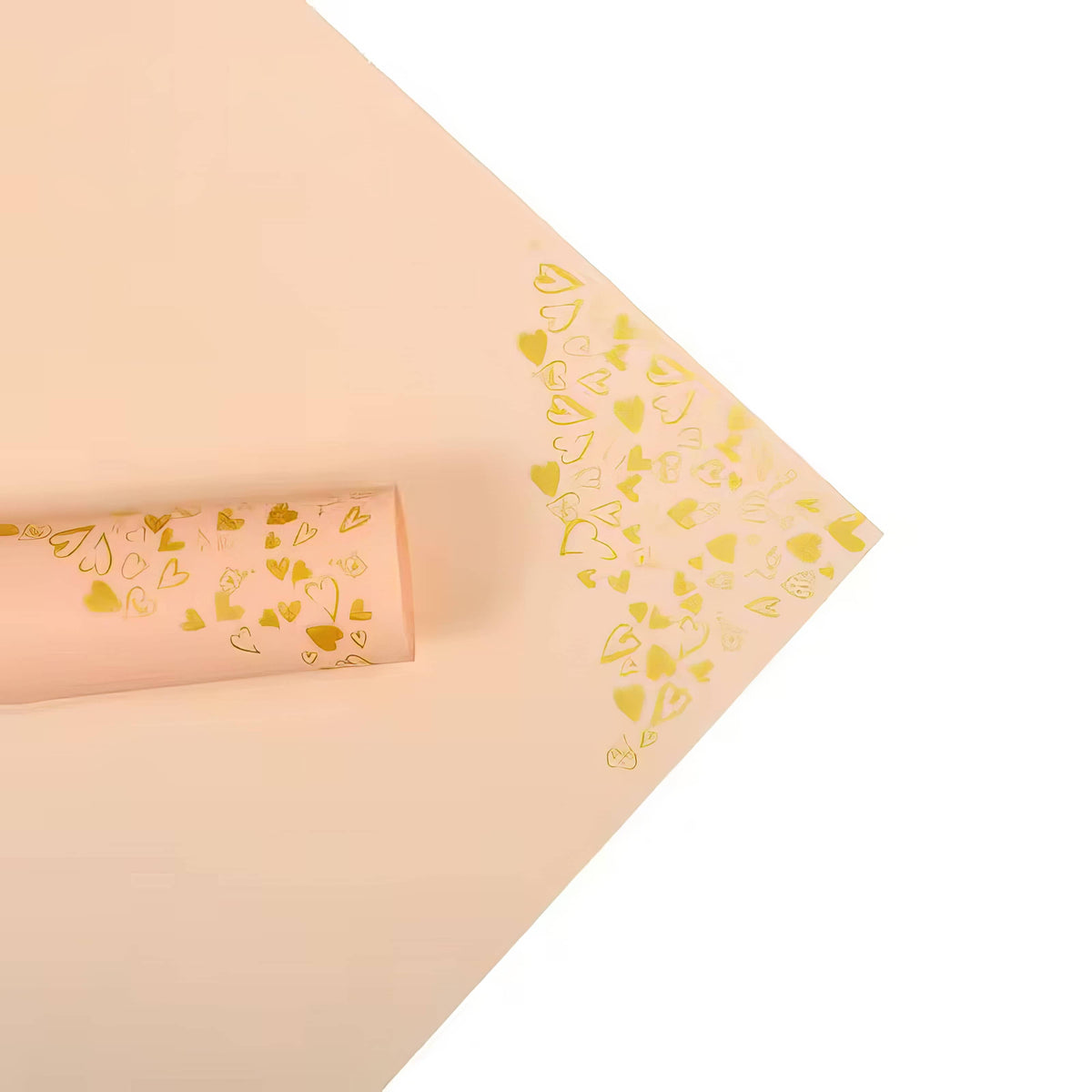 ✨ Luxury Hand-Drawn Heart Bouquet Wrap ✨