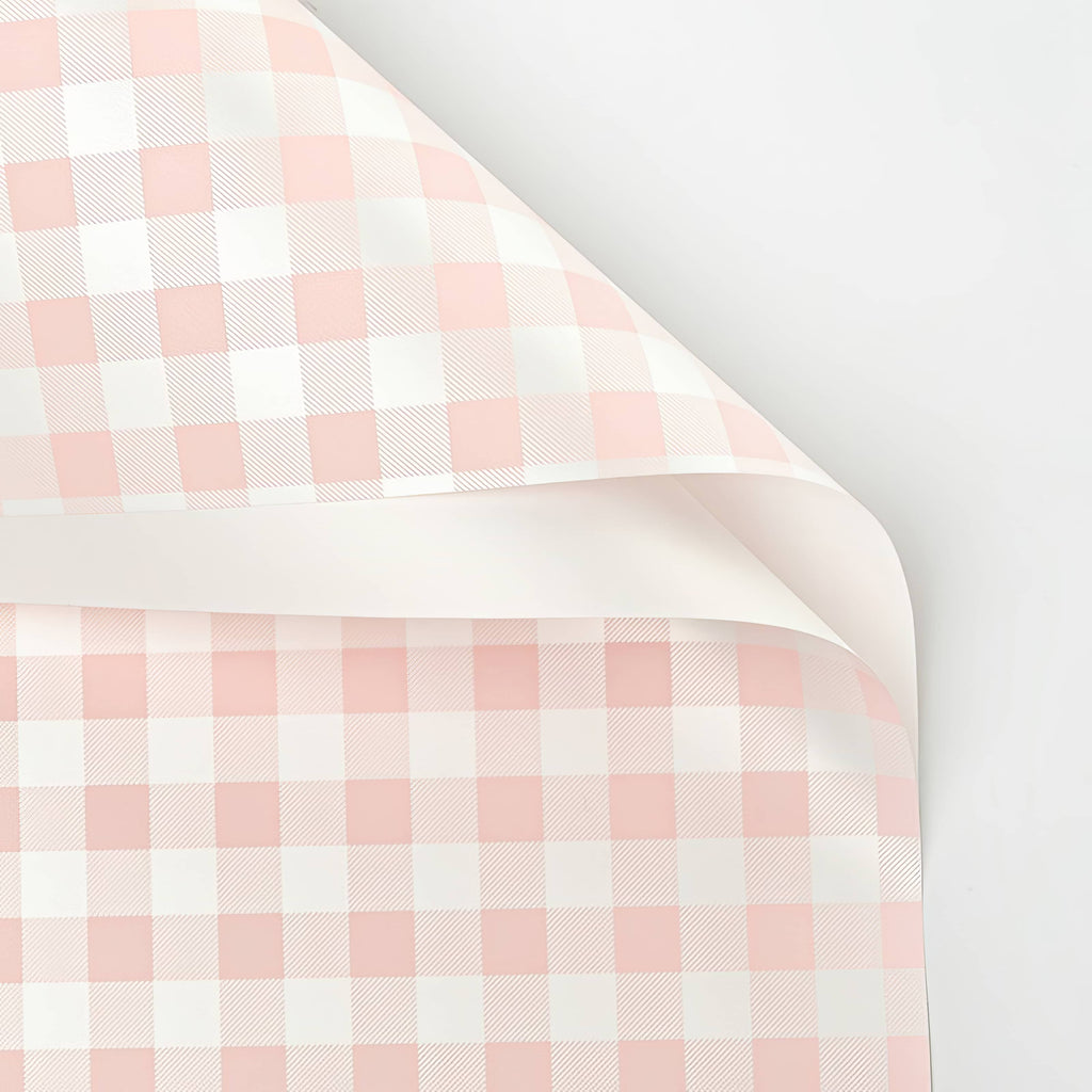 Pastel Check Bouquet &amp; Gift Wrap