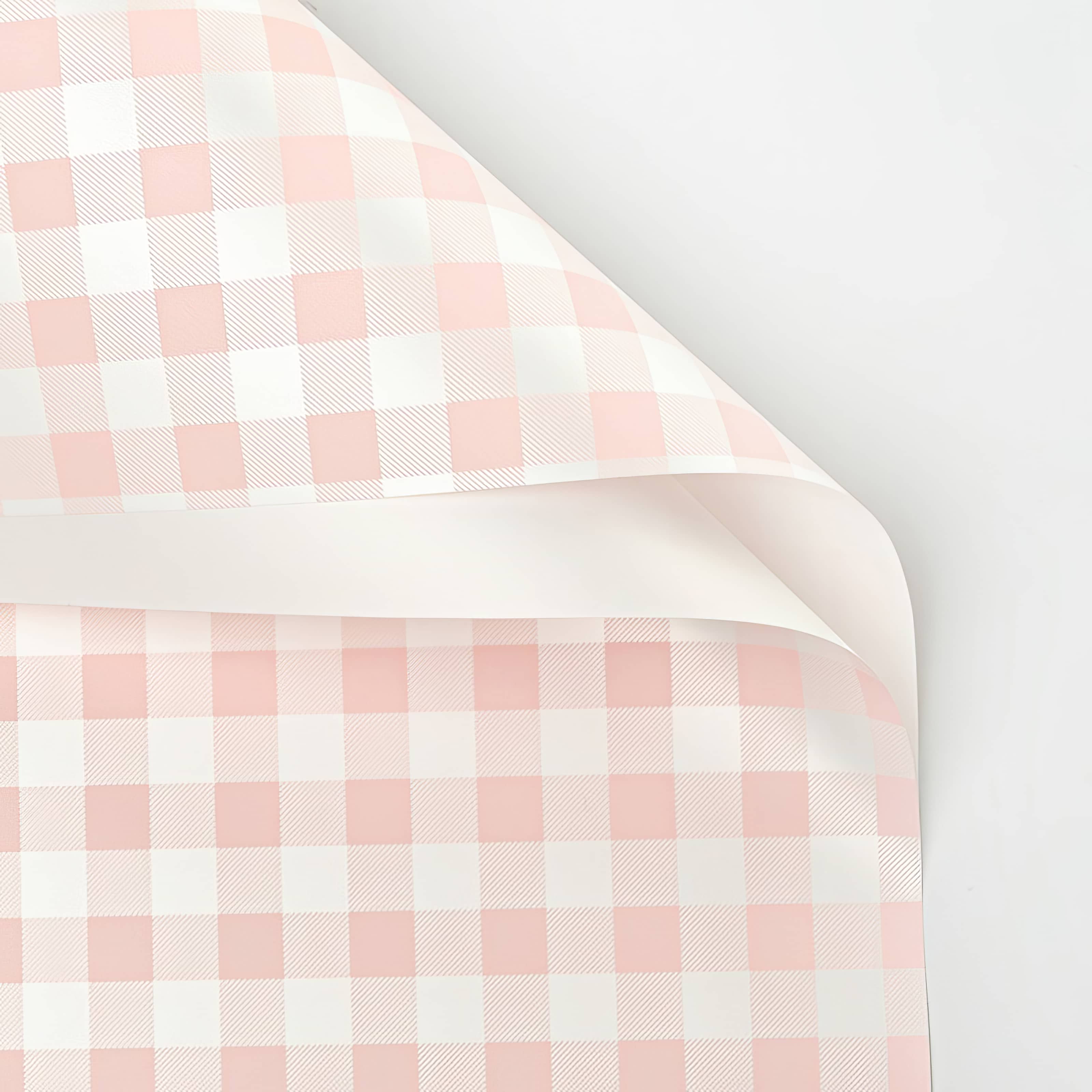 Pastel Check Bouquet &amp; Gift Wrap