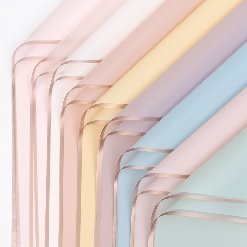 Signature Golden line Edge Bouquet Wrap