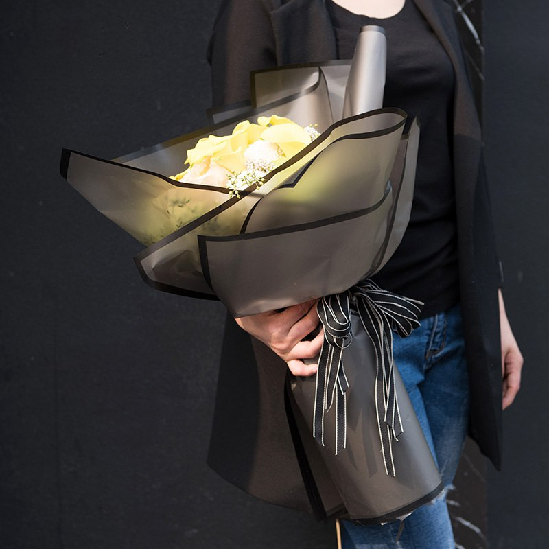 Spectrum Edge Transparent  Bouquet & Gift Wrap