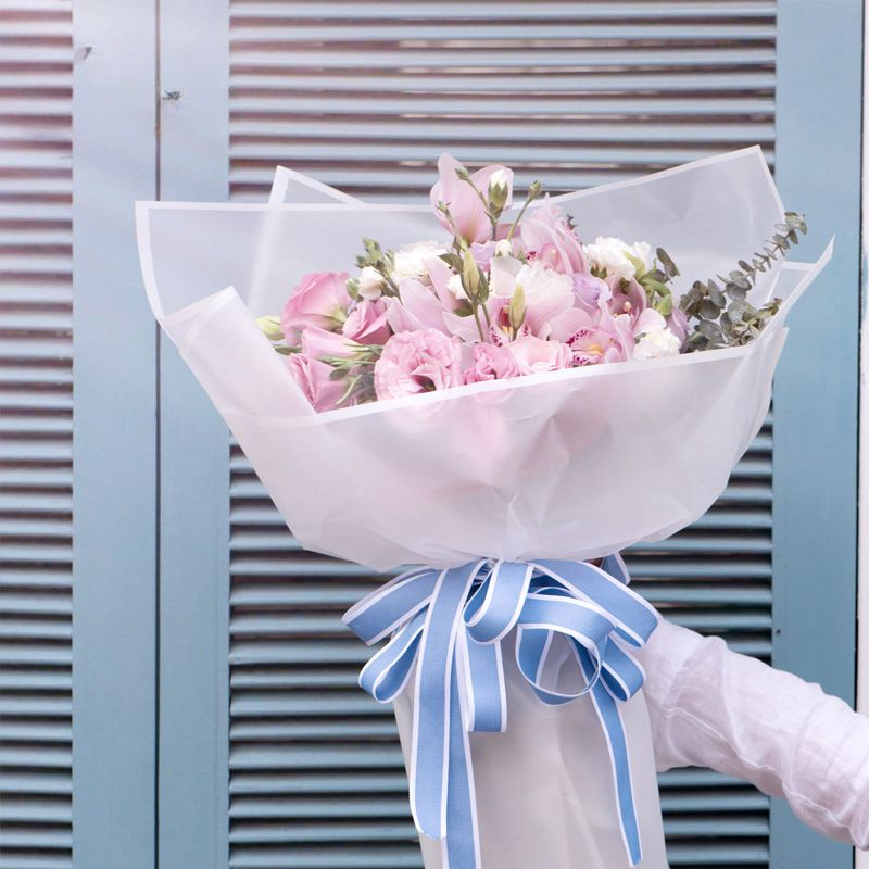 Spectrum Edge Transparent  Bouquet & Gift Wrap