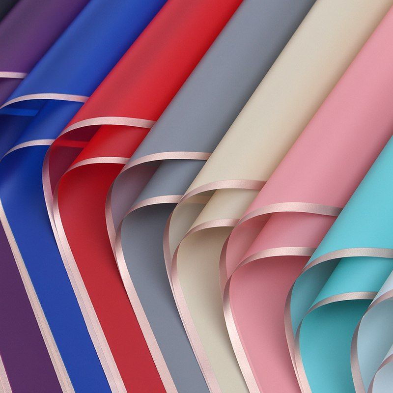 Signature Golden line Edge Bouquet Wrap