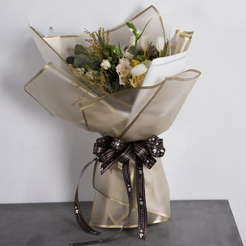 Spectrum Edge Transparent  Bouquet & Gift Wrap