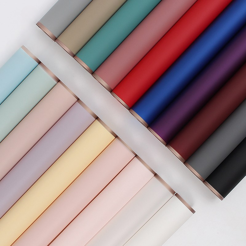 Signature Golden line Edge Bouquet Wrap