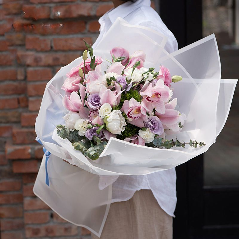 Spectrum Edge Transparent  Bouquet & Gift Wrap