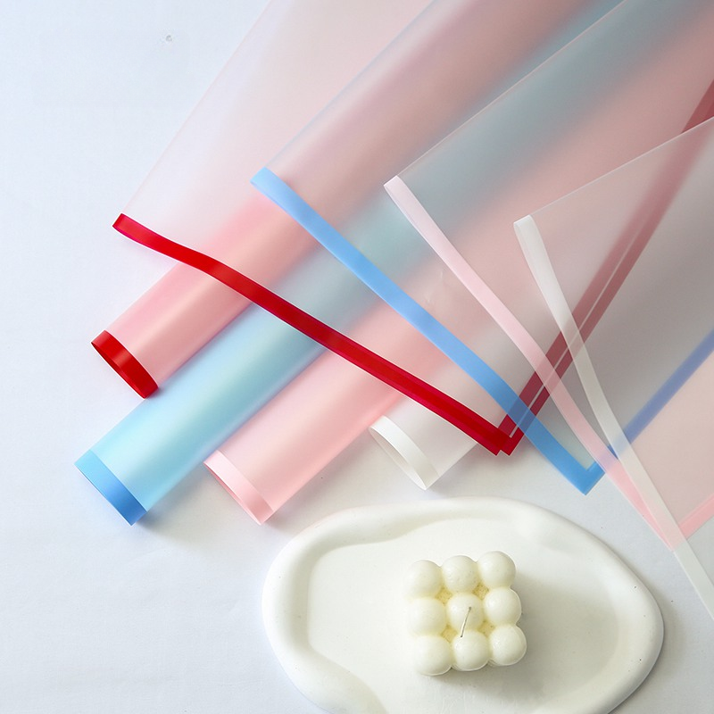 Spectrum Edge Transparent  Bouquet & Gift Wrap