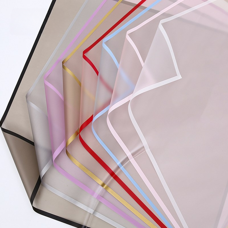 Spectrum Edge Transparent  Bouquet & Gift Wrap