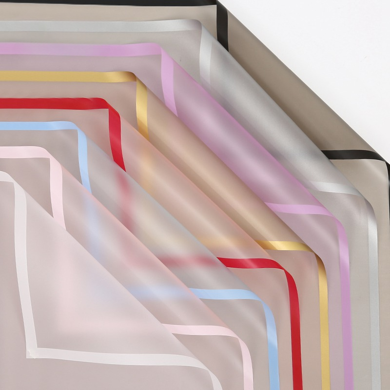 Spectrum Edge Transparent  Bouquet & Gift Wrap