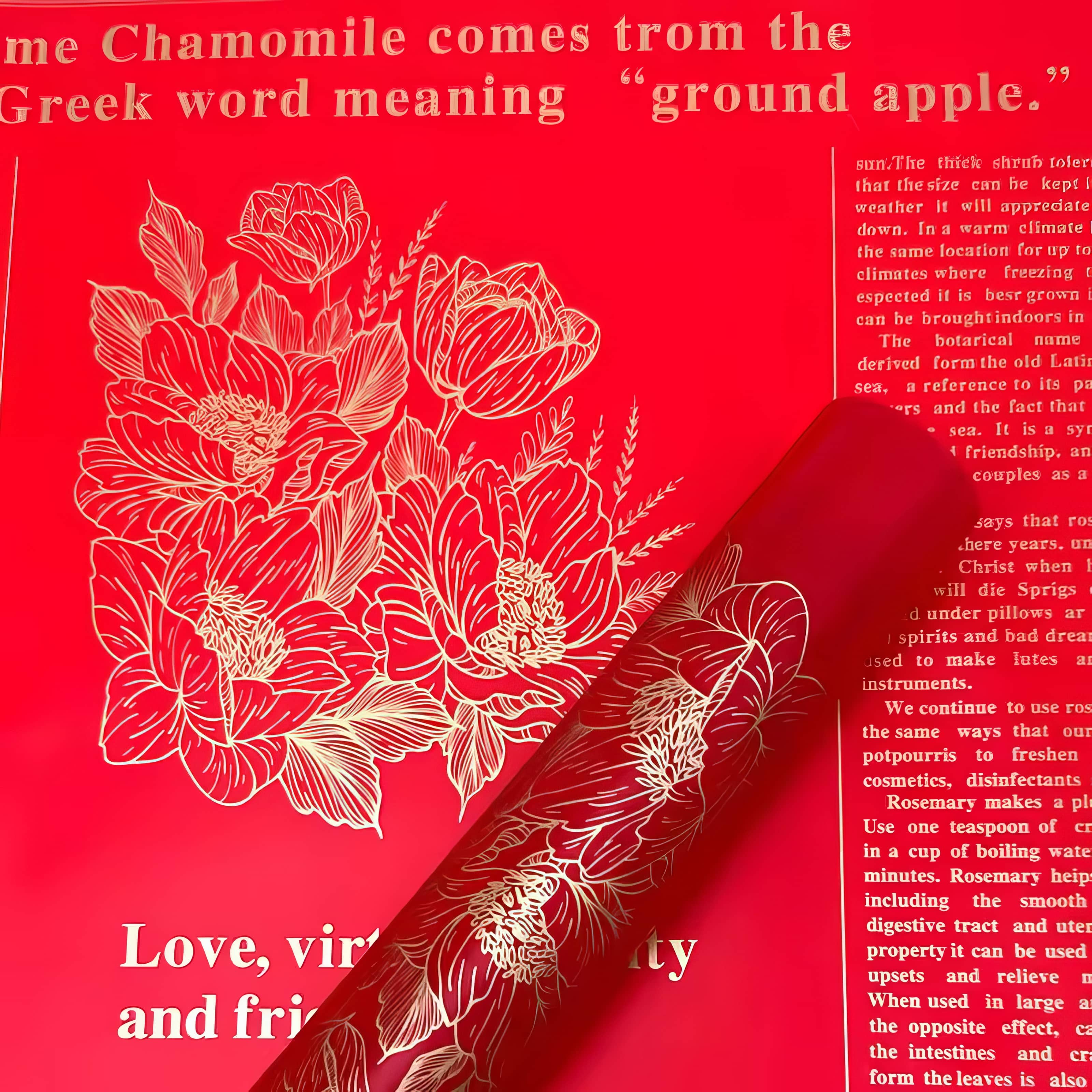 Botanical News Elegance Bouquet & Gift Wrap