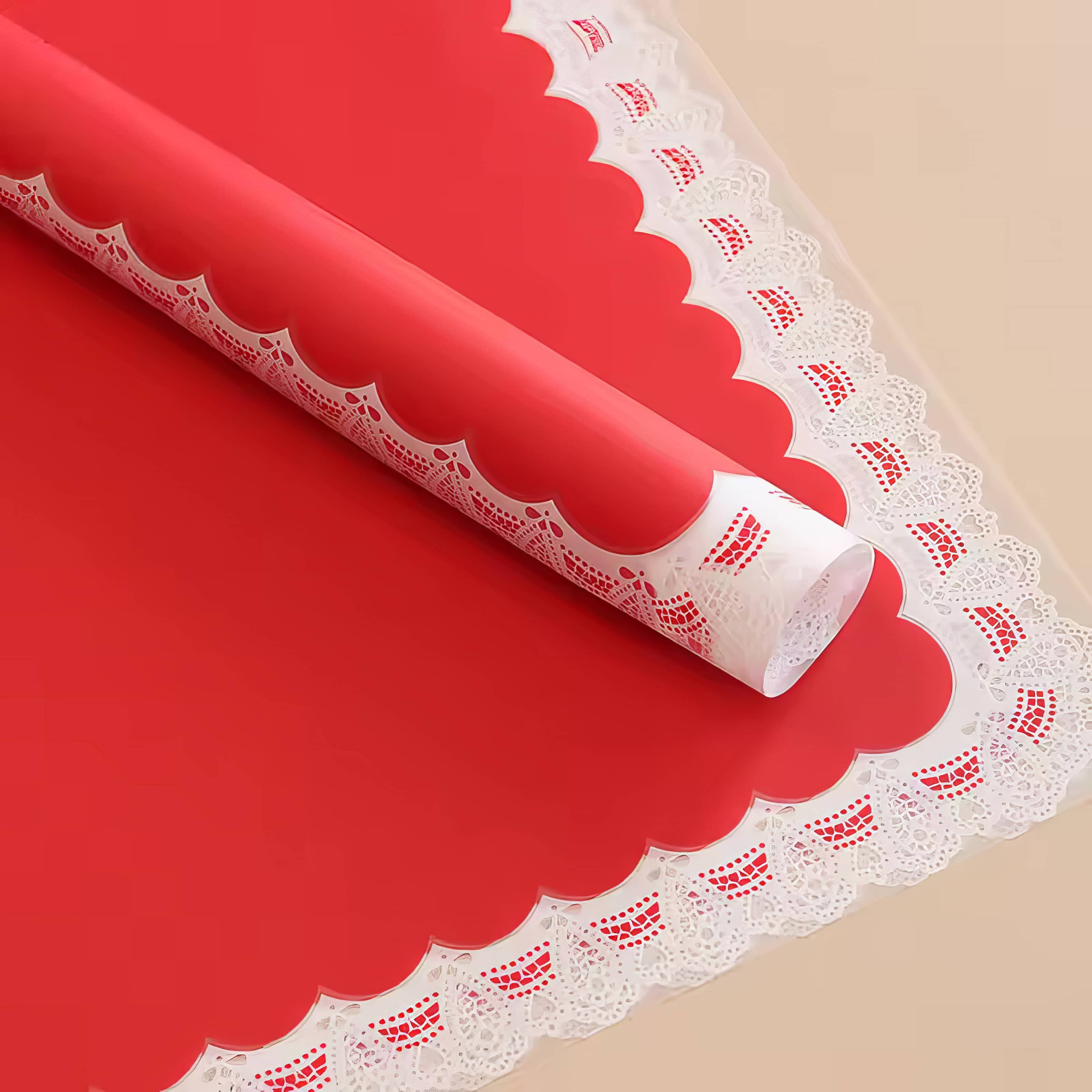 Lace Border Bouquet Wrapping Sheets
