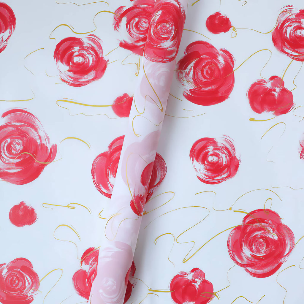 Lovely Rose Brush Bouquet & Gift Wrap