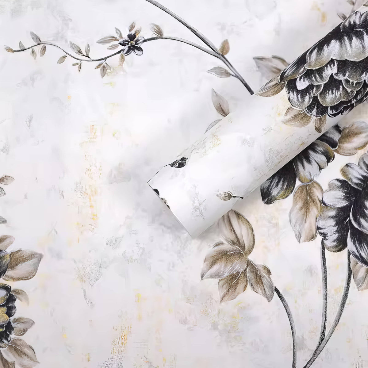 Luxury Enchanted Floral Bouquet &amp; Gift Wrapping Sheets 🌸✨
