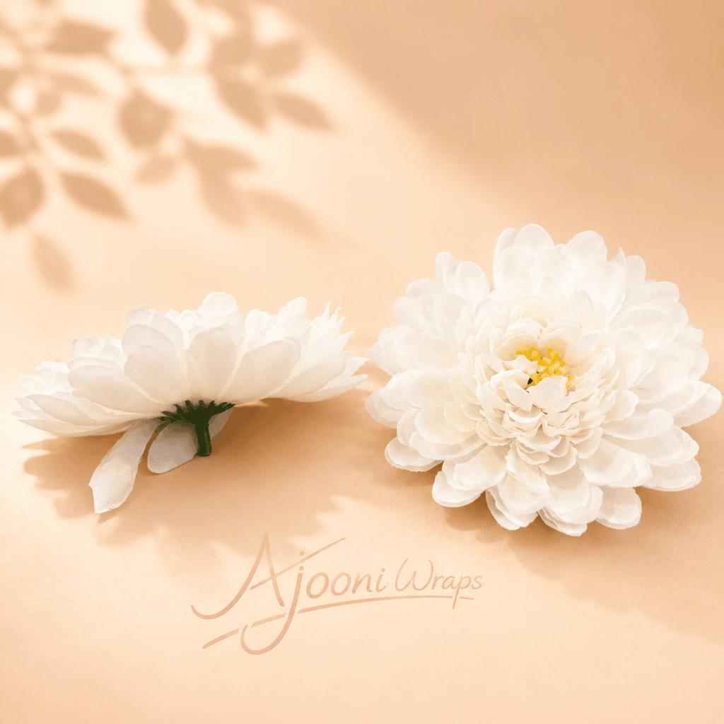 Premium Petal Fabric Chrysanthemum Flower ⭐
