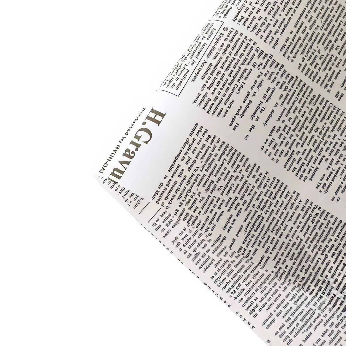 News Romance Bouquet & Gift Wrap