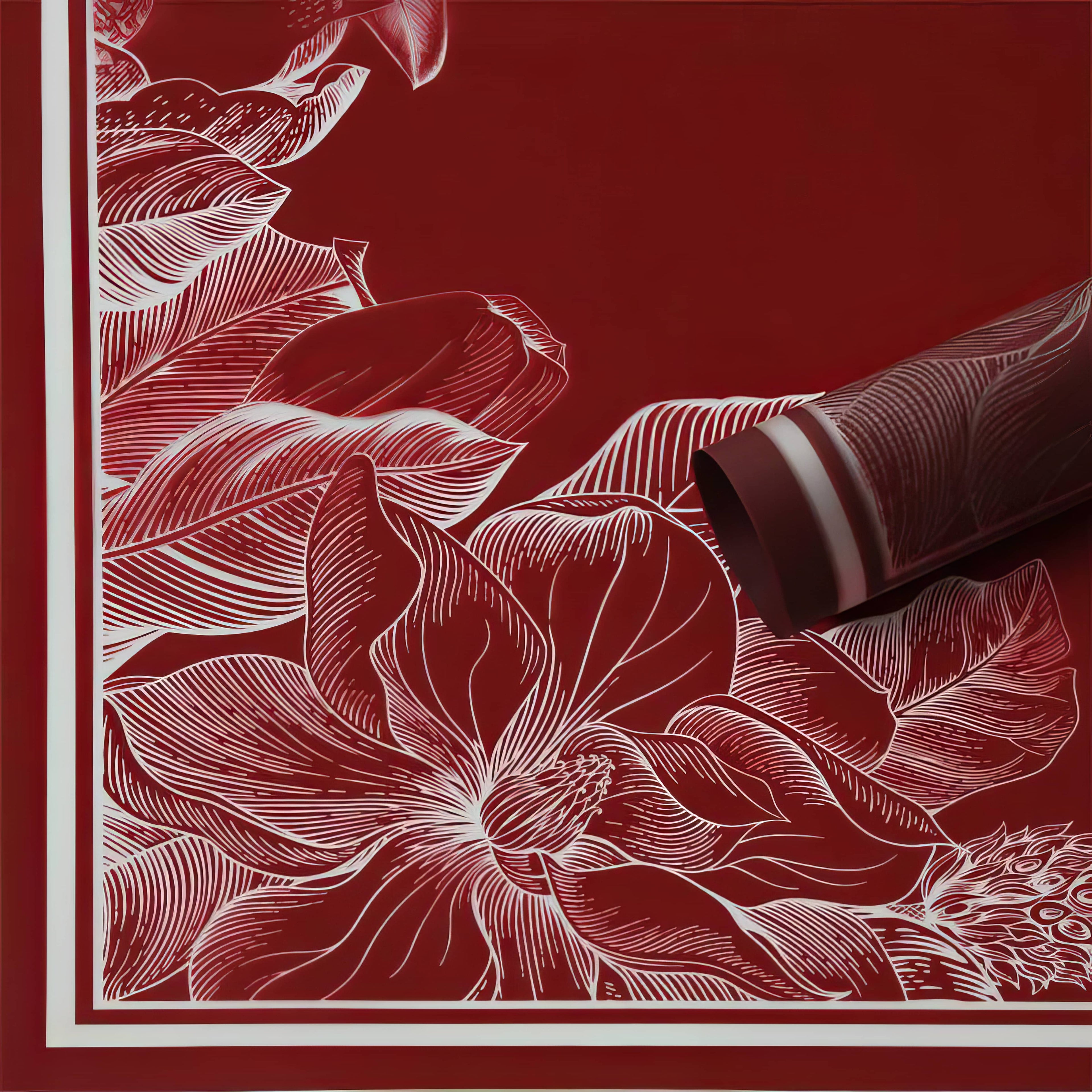 Floral Frame Bouquet & Gift Wrap