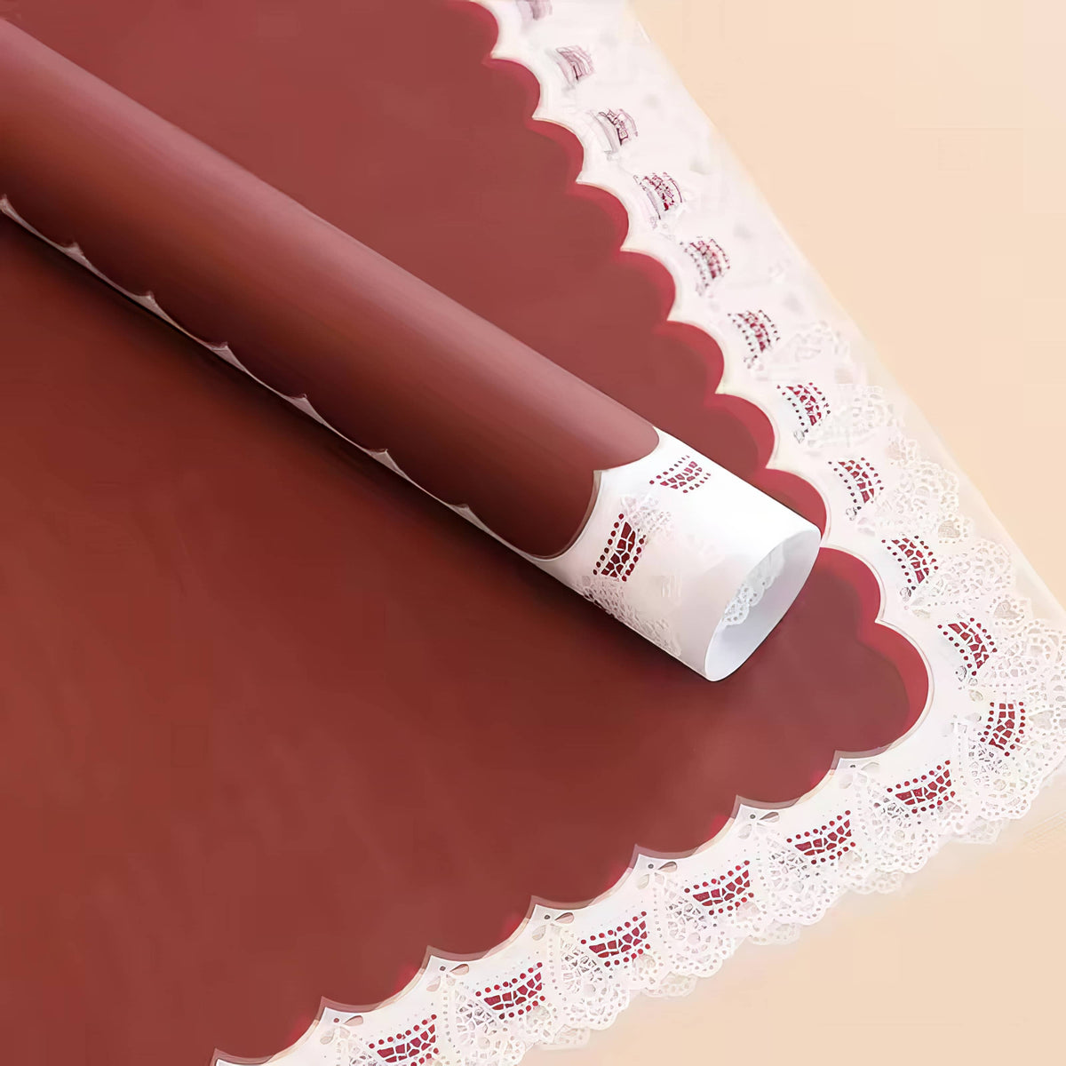 Lace Border Bouquet Wrapping Sheets