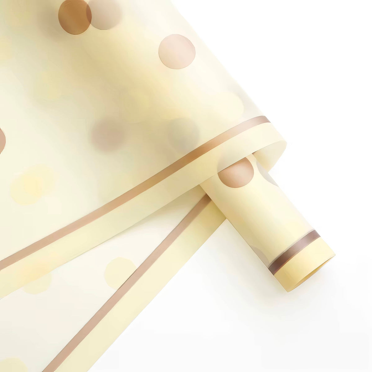 🎀 Premium Polka Dot Bouquet Wrapping Sheet 🌸✨